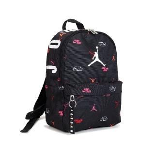 【NIKE 耐吉】後背包 Air Jordan Mini Backpack 男女款 黑 基本款 喬丹 包包 休閒(JD2213008TD-005)