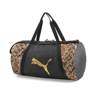 【PUMA】手提包 健身包 運動包 旅行袋 AT ESS 豹紋黑 07922701