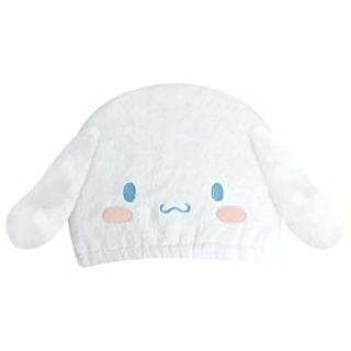 【小禮堂】大耳狗 絨毛吸水髮帽 《大臉款》(平輸品)