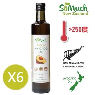 【壽滿趣】Somuch紐西蘭頂級天然酪梨油(500mlx6)