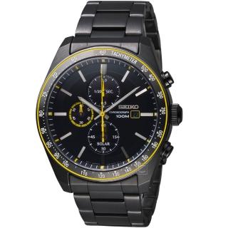【SEIKO 精工】太陽能計時時尚腕錶(V176-0AZ0SD/SSC729P1)