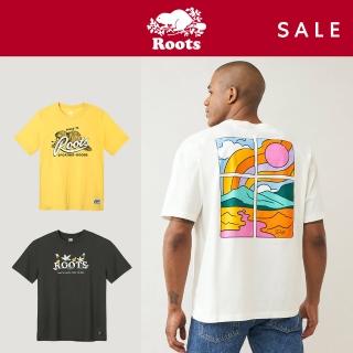 【Roots】男女、中性款 精選Roots logo短袖T恤(多款可選)