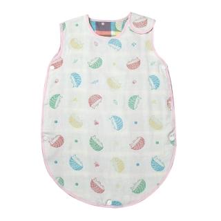 【Newstar明日之星】MIT四層紗彩虹森林嬰兒防踢背心(防踢被 台灣製 純棉)