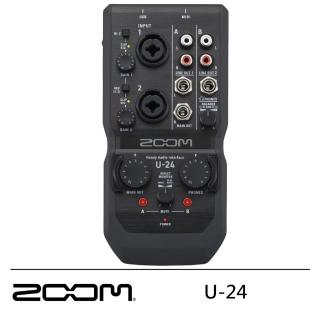 【ZOOM】U-24 行動錄音介面--公司貨