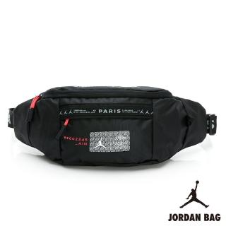 【NIKE 耐吉】腰包 斜背包 運動包 斜跨包 喬丹 JORDAN PSG CROSSBODY 黑 JD2233013GS-001