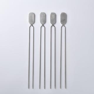 【Rosle】不鏽鋼烤肉叉 4入(平輸品)