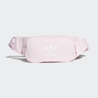 【adidas 愛迪達】腰包 男包 女包 粉色 ESSENTIAL CBODY(FL9658)