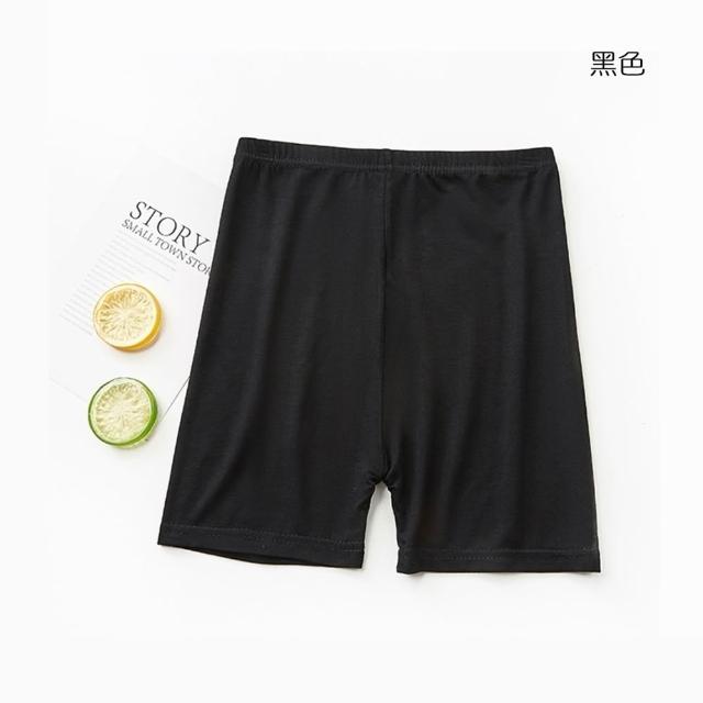 【橘魔法】（3件組）女童防走光 安全褲 內搭褲 透氣莫代爾 素色安全褲 女童 小短褲 三分褲