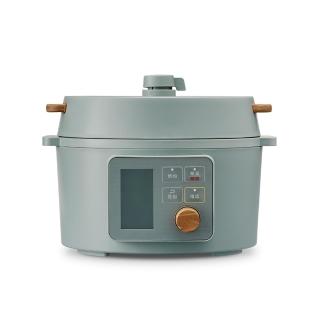 【IRIS】3L日系智慧型多用電子壓力鍋-KPC-MA3(羅勒綠/經典黑/6種調理模式/多合一)