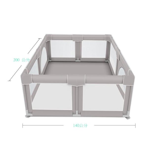 【KIDS PARK】獨家訂製200x140cm遊戲圍欄(嬰幼兒遊戲床/孩童休息室/遊戲球池圍欄/遊戲城堡帳篷/兒童圍欄)