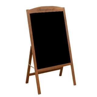 可充電實木廣告看板LED發光款(/廣告牌/廣告板/告示/發光板/LED手寫/燈箱/黑板/畫板)