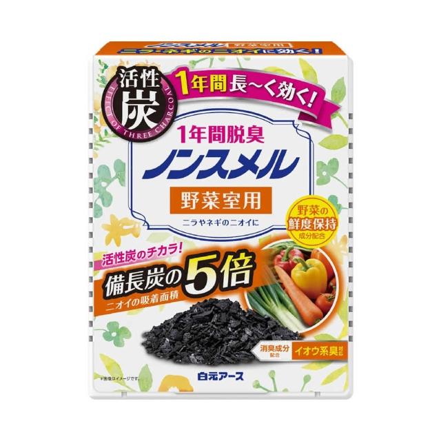 【台隆手創館】日本白元 活性碳冰箱除臭劑(兩入任選)