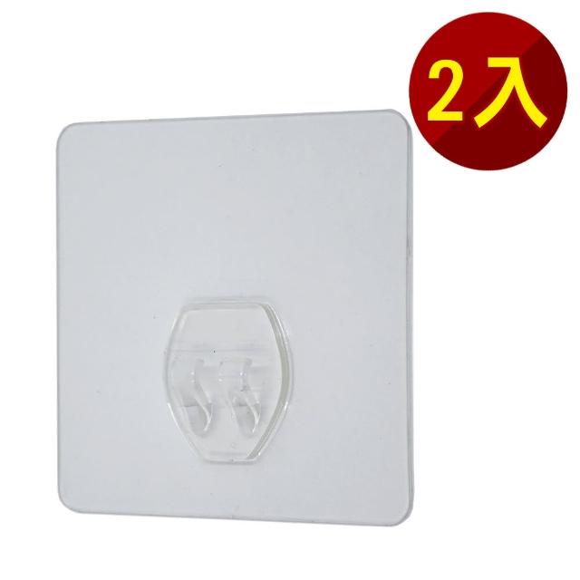 【Easy+ 易立家】正方形單勾貼片(超級黏膠無痕黏貼掛勾卡扣 補充替換用 不需輔助貼) 