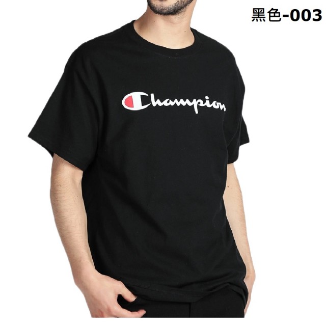 【Champion】冠軍 純棉 5.2盎司薄款 LOGO 短袖 T恤 上衣 短T CLASSIC GRAPHIC TEE SCRIPT(請留意尺碼數據)