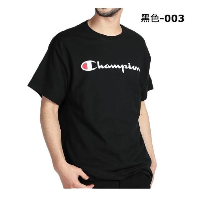 【Champion】冠軍 純棉 5.2盎司薄款 LOGO 短袖 T恤 上衣 短T CLASSIC GRAPHIC TEE SCRIPT(請留意尺碼數據)