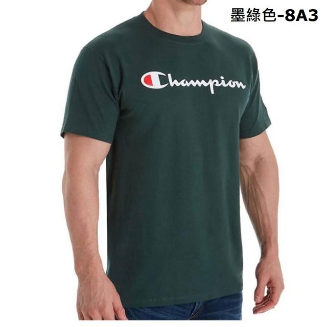 【Champion】冠軍 純棉 5.2盎司薄款 LOGO 短袖 T恤 上衣 短T CLASSIC GRAPHIC TEE SCRIPT(請留意尺碼數據)