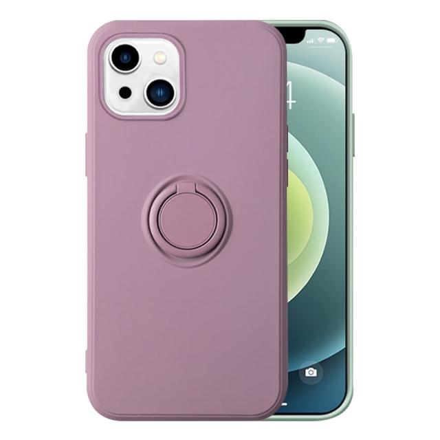 IPhone 14 手機殼 6.1吋 防摔加厚第二代磁吸指環支架手機保護殼保護套(IPhone 14 手機殼 保護套)