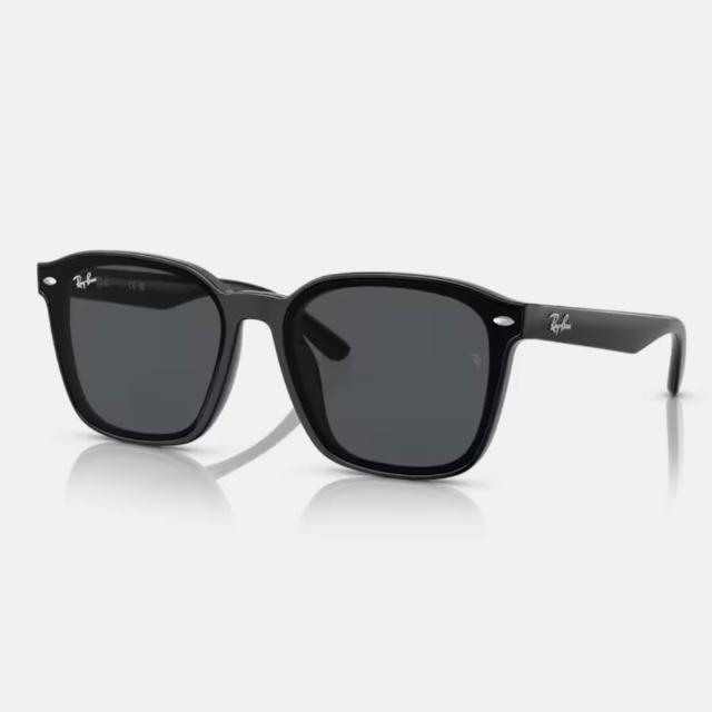 【RayBan 雷朋】周杰倫同款 膠框太陽眼鏡(RB4392D-601/87、601/80、601/93、645087 66mm多款任選)