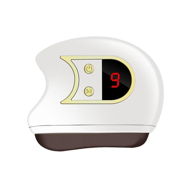 【Nil】智能臉部砭石刮痧儀 恆溫電動按摩器 無線手持美容儀 刮痧板 按摩器(非醫療器材)