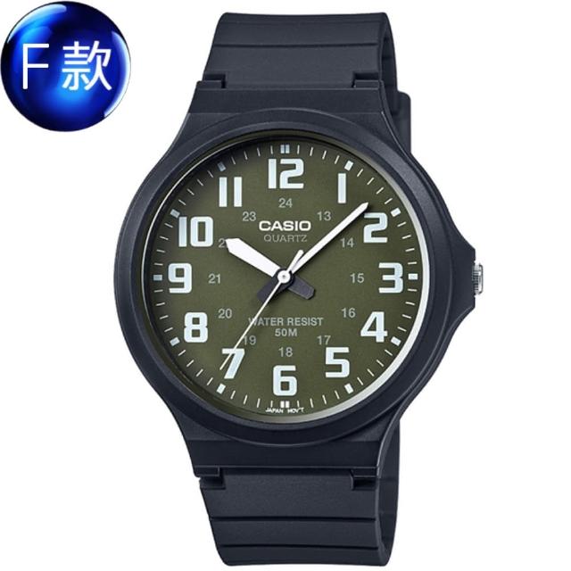 【CASIO 卡西歐】卡西歐大錶徑簡約石英錶-多款任選(公司貨全配盒裝)
