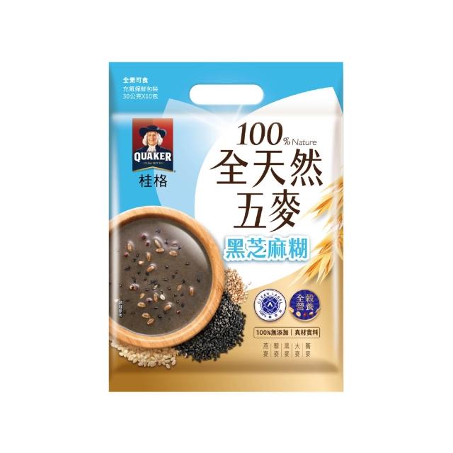 【QUAKER 桂格】全天然五麥口味任選3袋