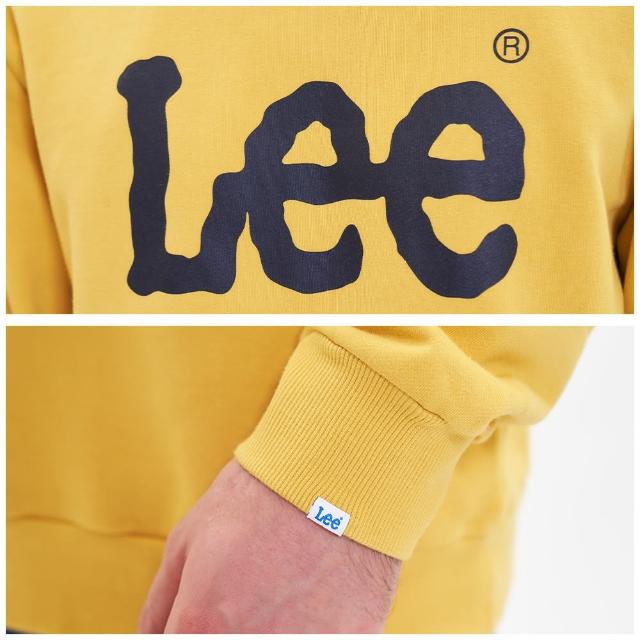 【Lee】男裝 長袖厚T / 經典大LOGO 共2色 舒適版型(LL220406429 / LL220406727)