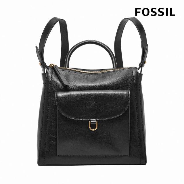 【FOSSIL】Parker 真皮迷你後背包 (多色可選)