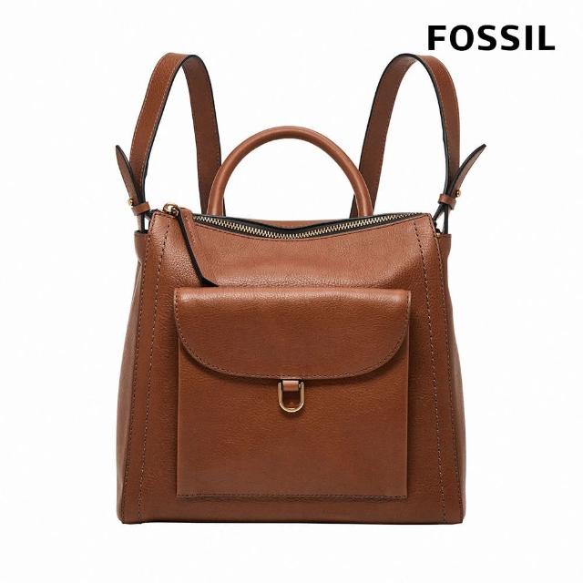 【FOSSIL】Parker 真皮迷你後背包 (多色可選)
