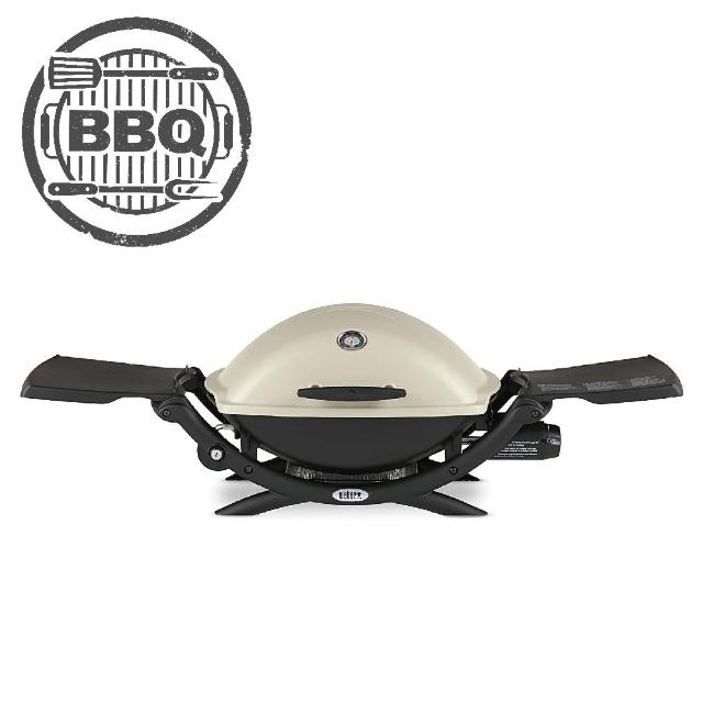 【WEBER 威焙】可攜帶式萬用瓦斯燜烤爐Q2200(美國暢銷第一BBQ烤肉品牌)
