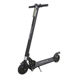 【CARSCAM】LED大燈鋁合金6.5吋避震輔助輪折疊電動滑板車