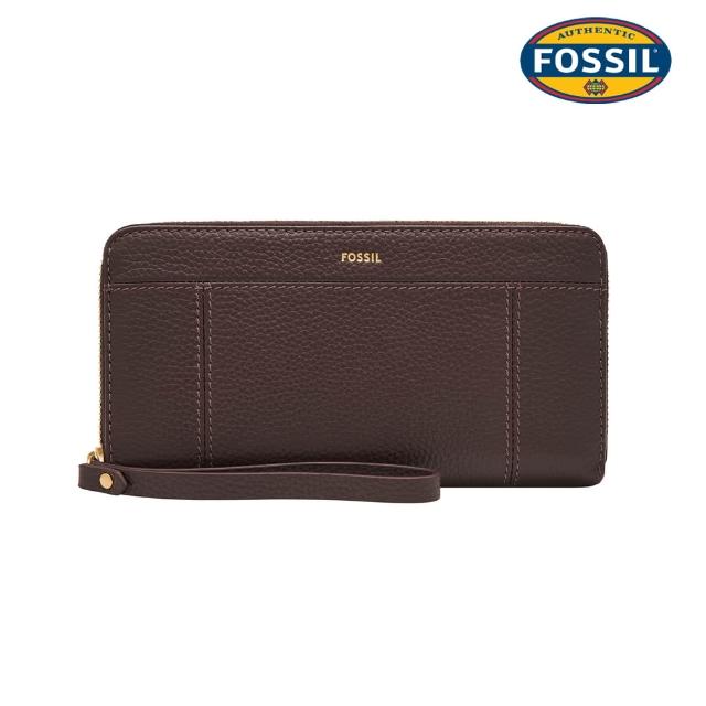 【FOSSIL】精選經典真皮拉鍊/翻蓋長夾 (多款任選 單一價)