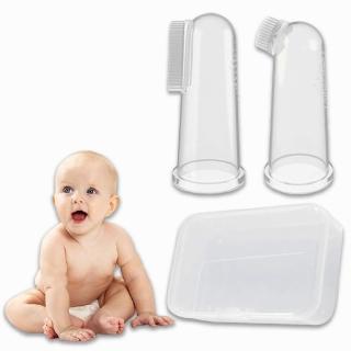 【寶寶愛潔淨】寶寶矽膠指套牙刷(口腔 清潔 嬰兒 幼兒 乳牙刷 手指套)