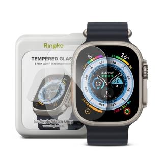 【Ringke】Apple Watch Ultra 3 / 2 / 1 49mm Tempered Glass 鋼化玻璃螢幕保護貼 4入(Rearth 保貼)