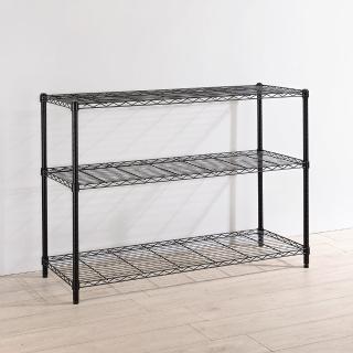 【AAA】MIT耐重鐵力士 輕型三層置物架 120x45x90cm(波浪架 鐵力士架 收納架 貨架 層架 鐵架 儲物架)