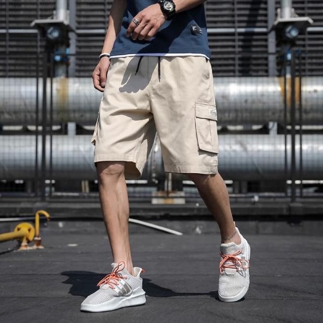 【JP服飾】M-8XL大尺碼工作短褲男 素色工裝短褲 男生短褲 美式短褲(工裝短褲 男生短褲 9022)