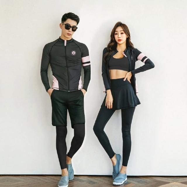 【AS 梨卡】長袖泳裝 多件式 淺水衣 水母衣 男女款 綜合賣場CR650 CR651