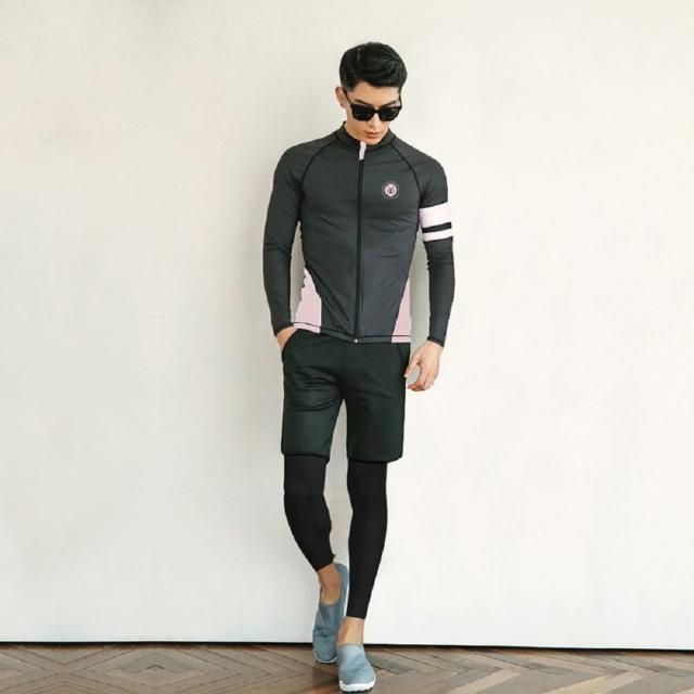 【AS 梨卡】長袖泳裝 多件式 淺水衣 水母衣 男女款 綜合賣場CR650 CR651