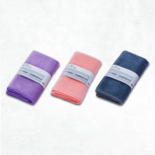 0.1秒瞬吸 極細纖維吸水巾3入組 35X35cm(擦車布 廚房抹布 螢幕擦拭布 洗車布 茶巾)