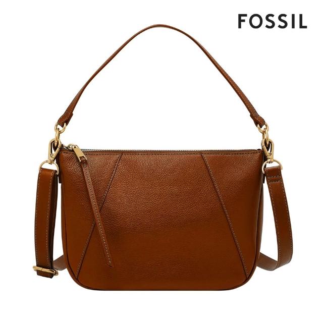 【FOSSIL】經典百搭真皮斜背包/水桶包 送禮推薦 (多款任選)