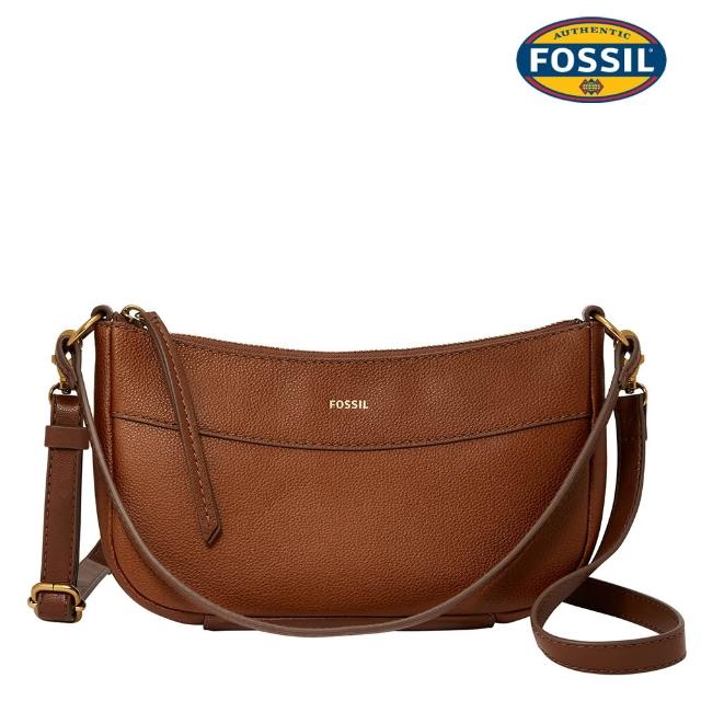 【FOSSIL】經典百搭真皮斜背包/水桶包 送禮推薦 (多款任選)