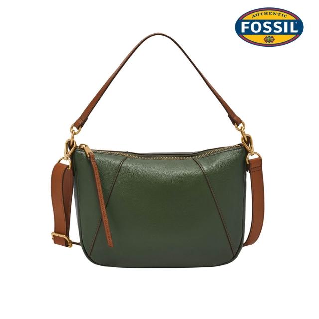 【FOSSIL】經典百搭真皮斜背包/水桶包 送禮推薦 (多款任選)