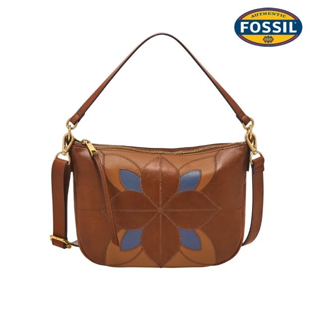 【FOSSIL】經典百搭真皮斜背包/水桶包 送禮推薦 (多款任選)