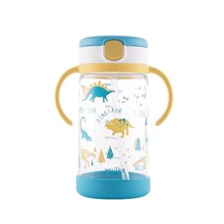 10938304 OL 【Richell 利其爾 _官方授權】AQ 吸管水杯 320ml-含底座(三款任選)