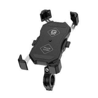 【兩入組】四勁架S PLUS 機車手機架 導航架 手機支架(1秒鎖緊單手便利Ubereat Foodpanda 外送指定款)