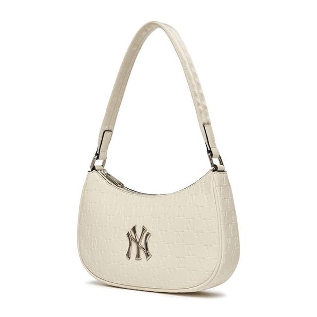 【MLB】腋下包 肩背包 MONOGRAM系列 紐約洋基隊(3ABQS022N-兩色任選)
