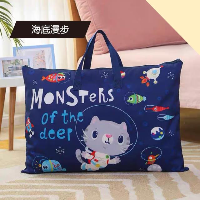 【Mua 姆兒選品】幼稚園睡袋棉被袋睡袋收納袋加厚牛津布棉被收納袋-L大號(旅行收納袋 防水袋 收納袋)