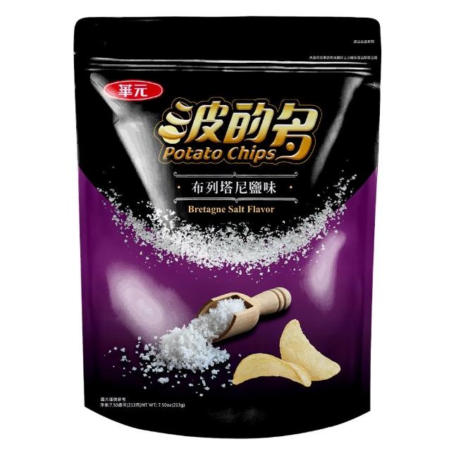 【華元】波的多洋芋片 立袋 濃厚蚵仔煎(原味/香辣)/布列塔尼鹽味/帕瑪森辣起司風味  TQF微笑標章