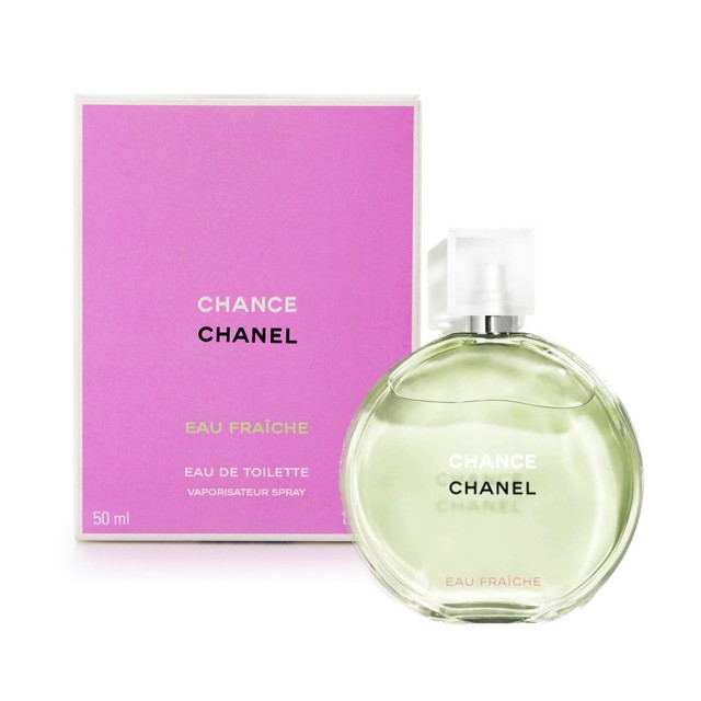 CHANEL 香奈兒】CHANCE系列淡香水50ml(多款任選粉紅甜蜜/綠色氣息/黃色
