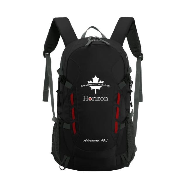 【Horizon 天際線】終極版 冒險家登山後背包 Adventurer 40L(腰扣、胸扣、防雨罩、側袋)