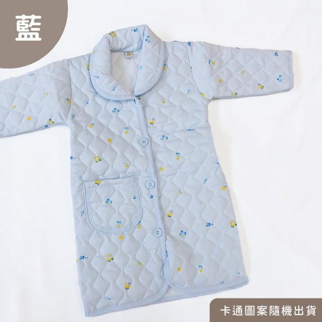 【Oluna 歐露娜】雙園大童暖長袖睡袍 32號 大人可穿 大童睡袍 大童保暖和服 大童防踢被 大童睡袍